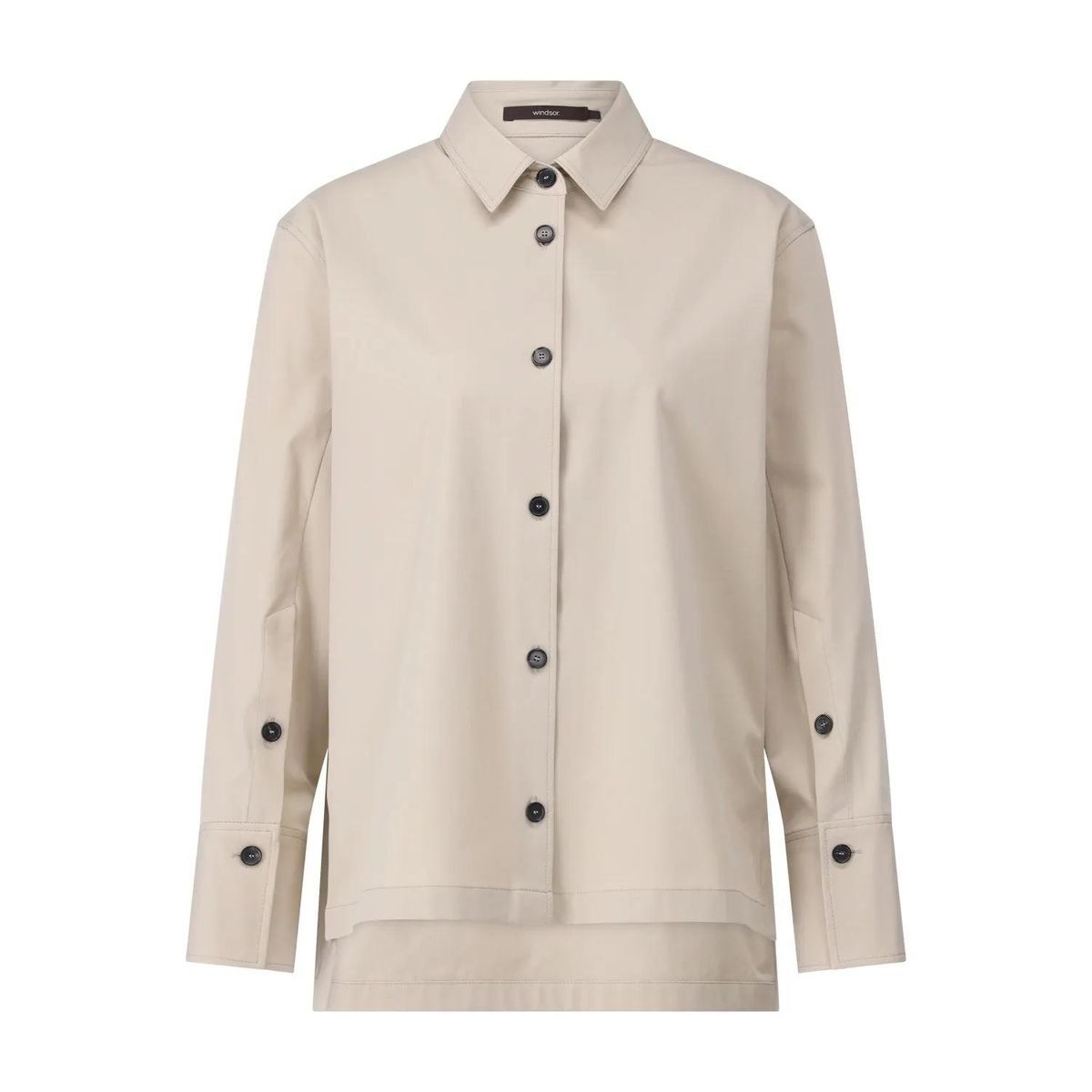 windsor. - Lockere Hemdbluse - Größe 36 - beige