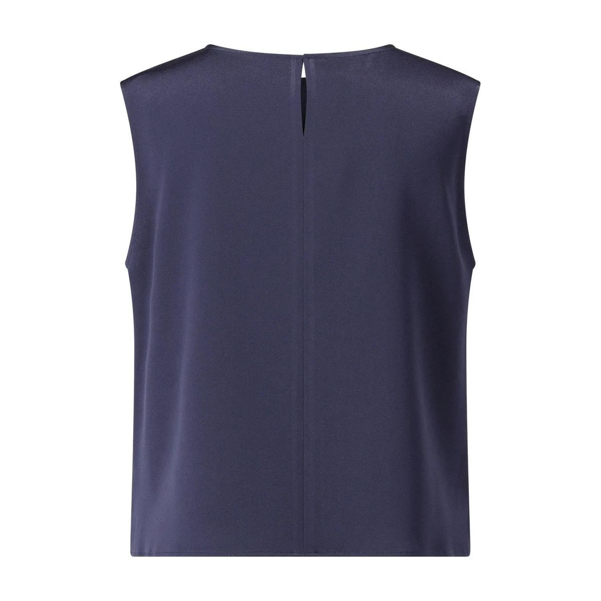 Rosso35 - Top aus Satin - Größe 40 - blau