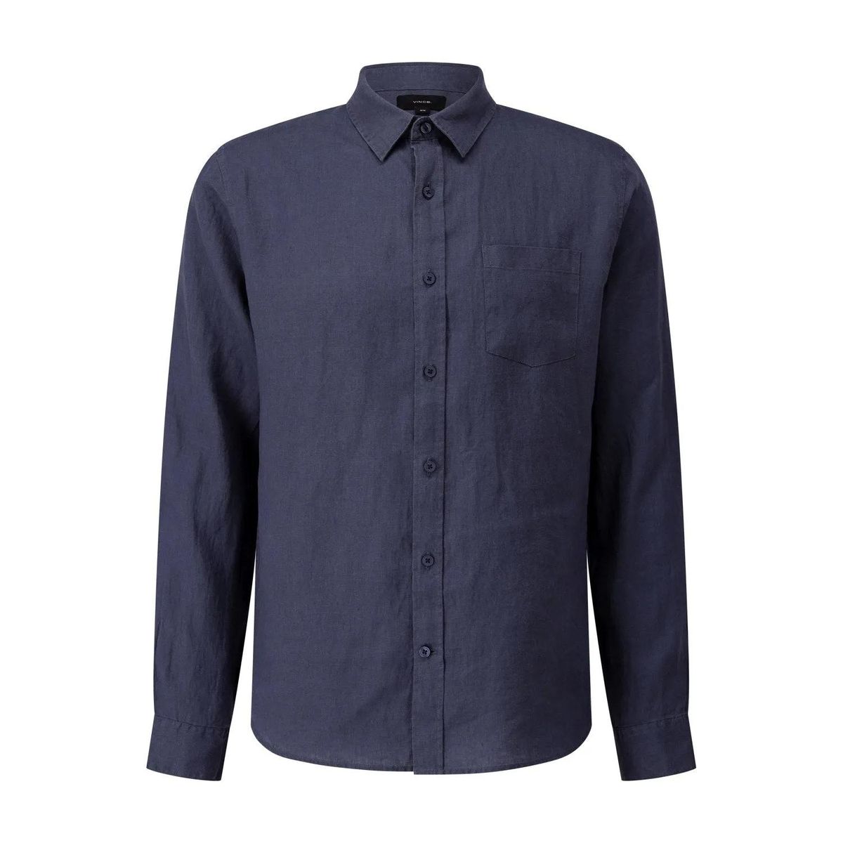 Vince - Freizeithemd aus Leinen - Größe L - blau