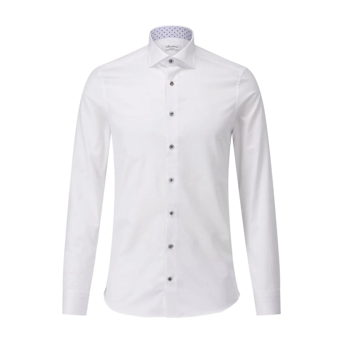 STENSTRÖMS - Slim-Fit Hemd aus Cotton-Twofold - Größe 44 - weiß