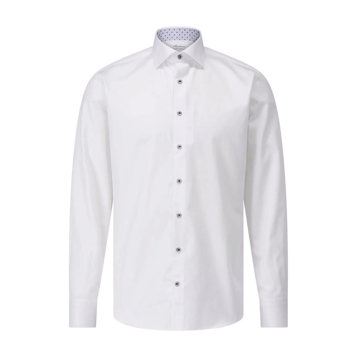 STENSTRÖMS - Klassisches Hemd aus Cotton-Twofold - Größe 39 - weiß