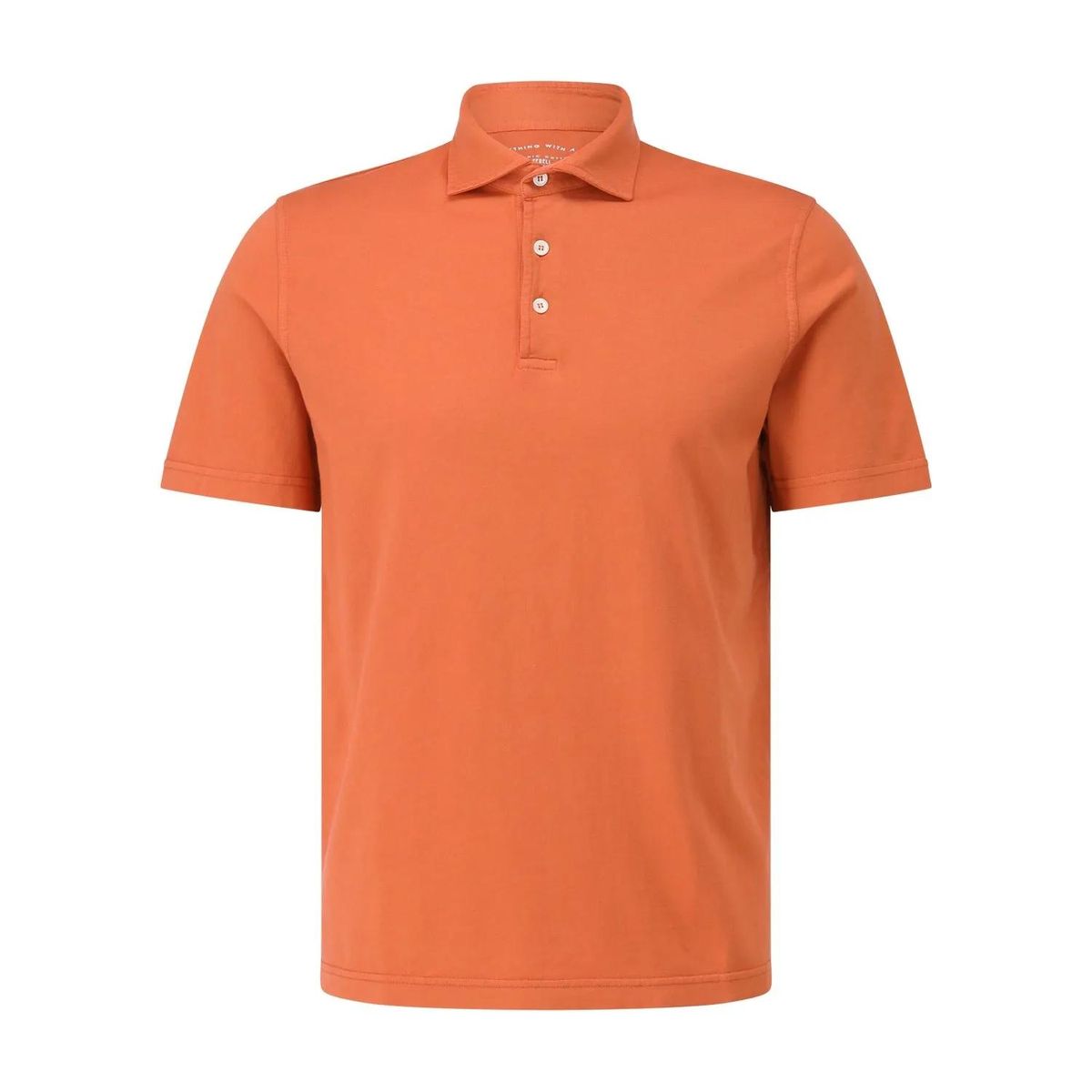 Fedeli - Poloshirt aus Jersey - Größe 48 - orange