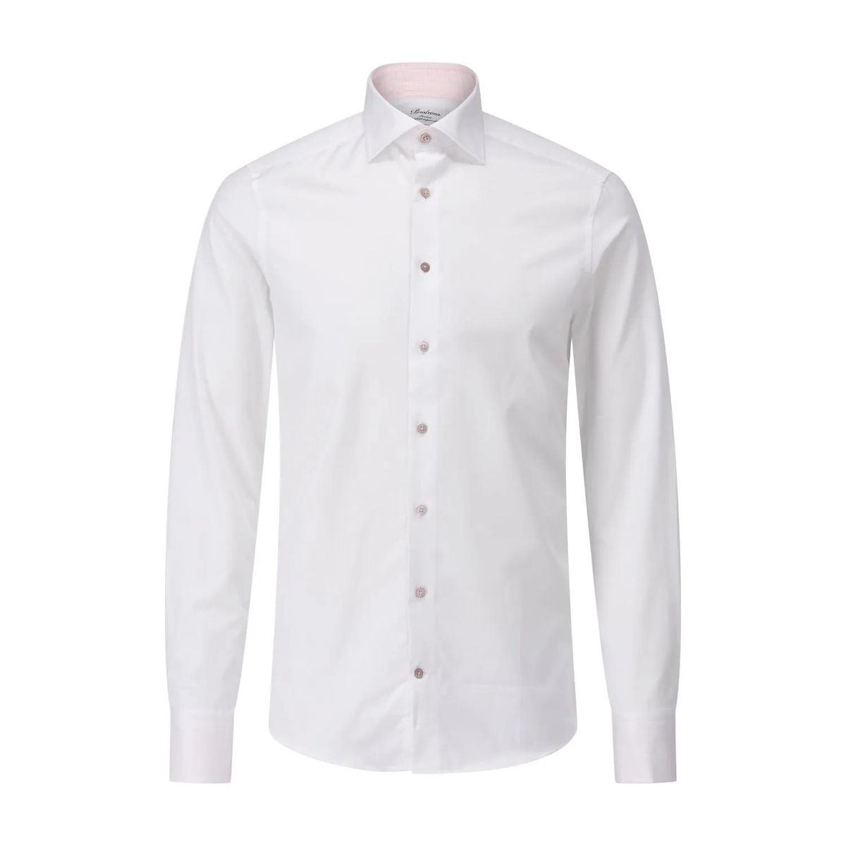 STENSTRÖMS - Slim-Fit Hemd aus Cotton-Twofold - Größe 45 - weiß