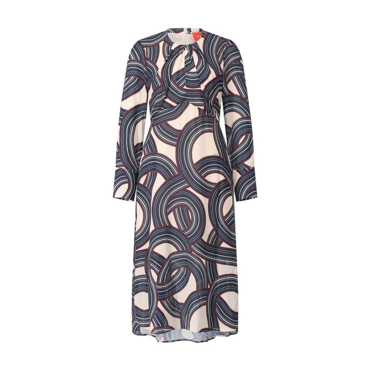 LaDoubleJ - Kleid mit Muster - Größe L - creme