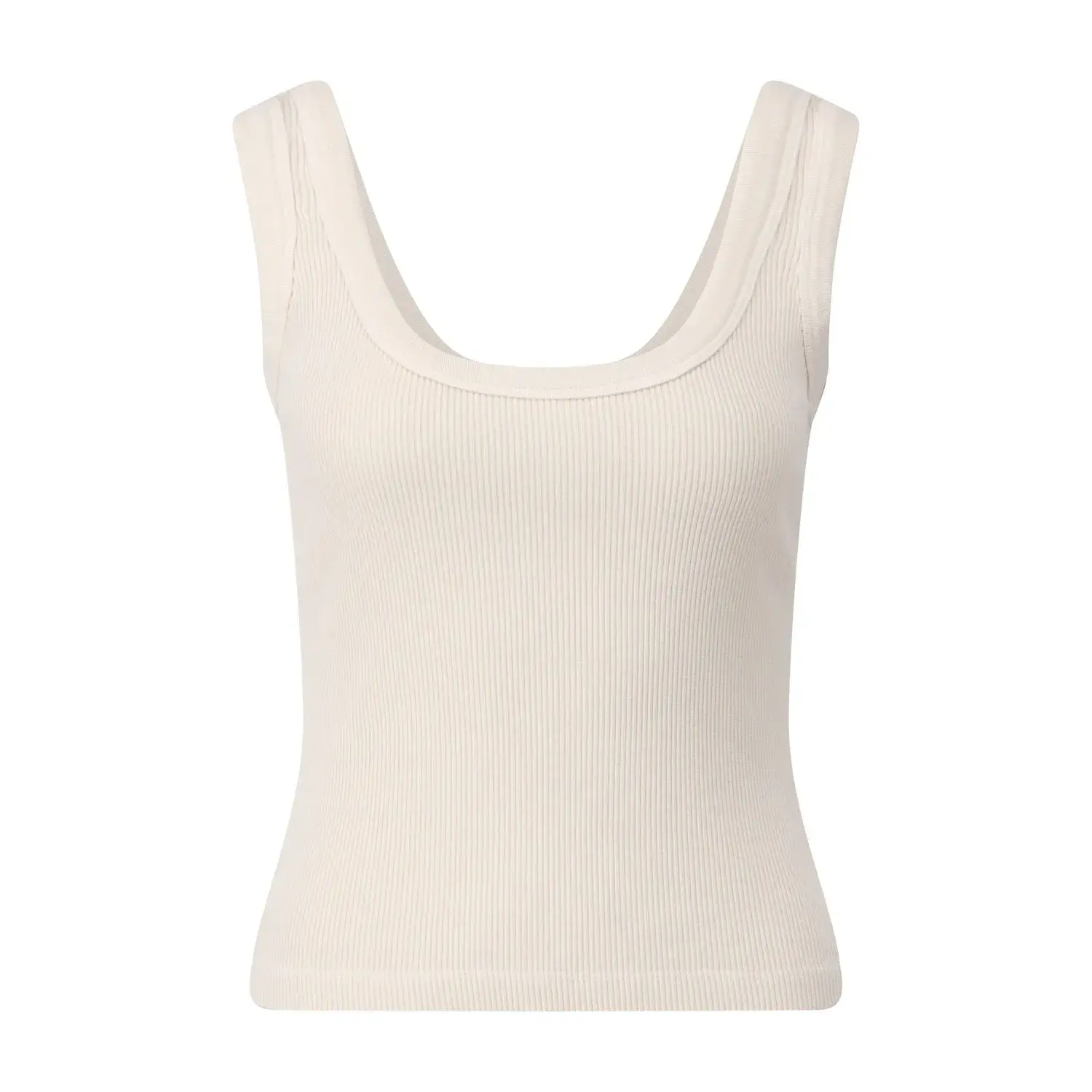 Citizens Of Humanity - Geripptes Crop-Top Faye - Größe L - creme