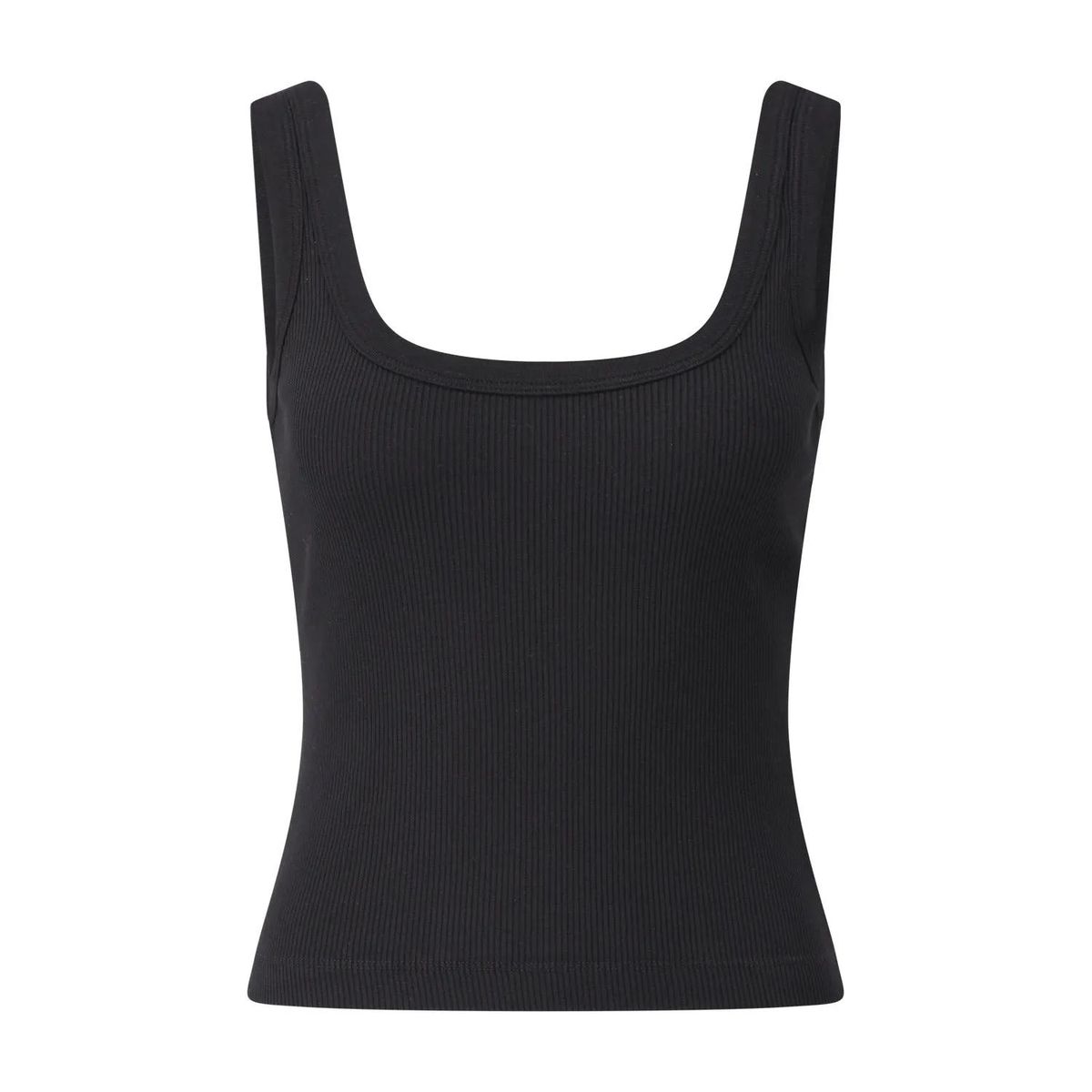 Citizens Of Humanity - Geripptes Crop-Top Faye - Größe L - schwarz