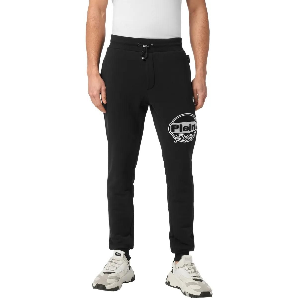 Philipp Plein - Jogginghose Racing - Größe 3XL - schwarz