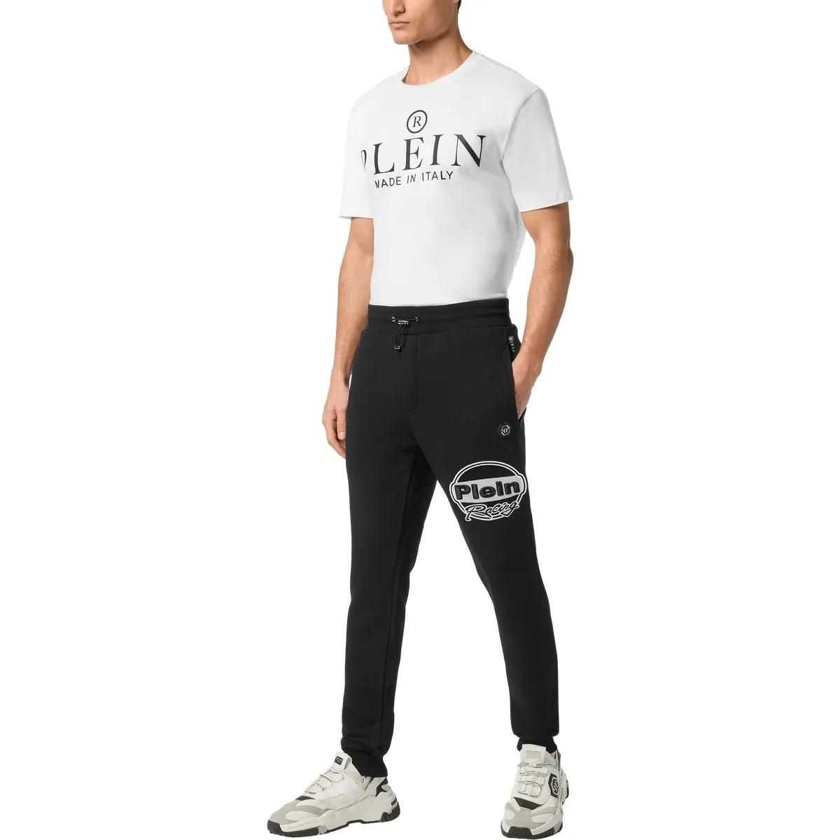 Philipp Plein - Jogginghose Racing - Größe 3XL - schwarz
