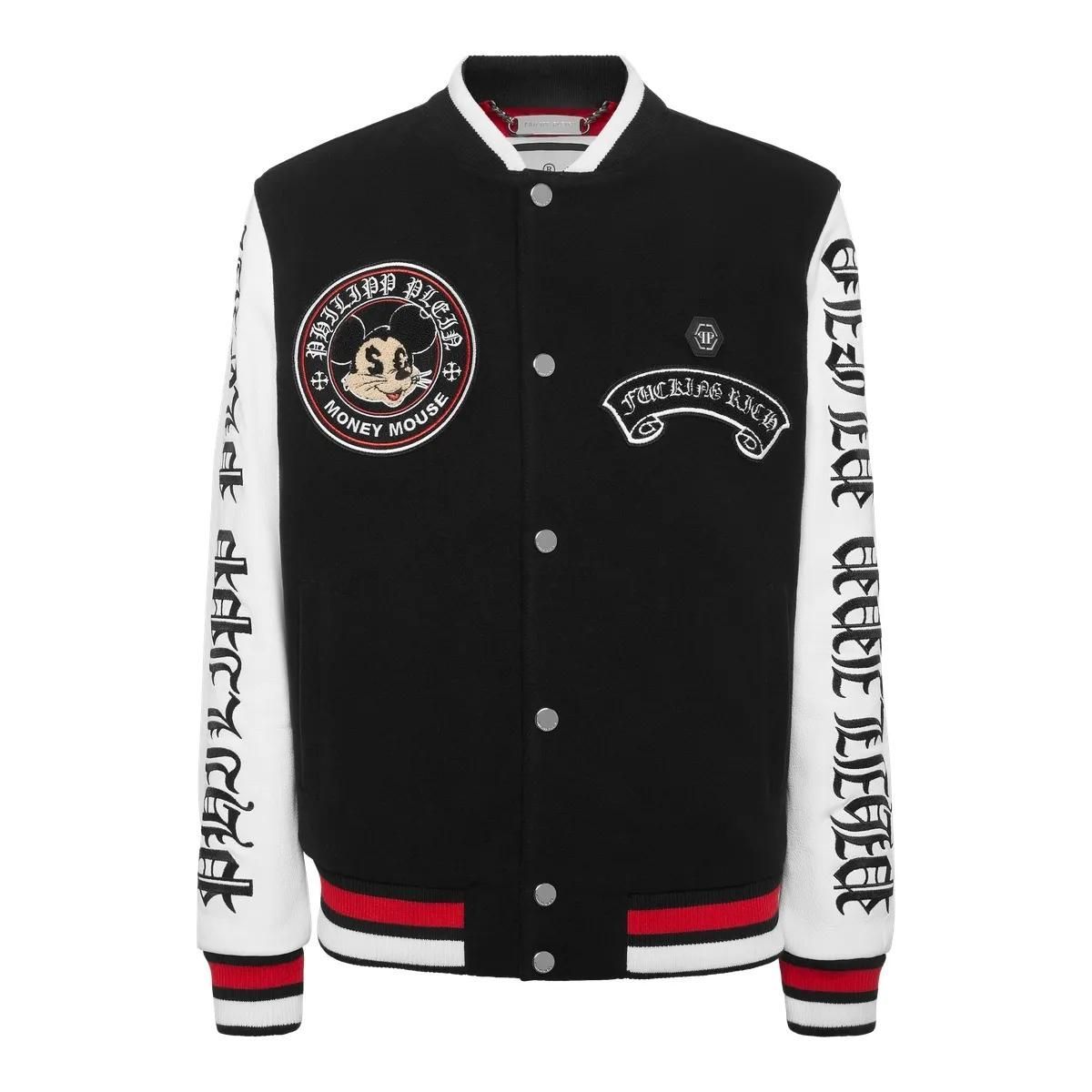 Philipp Plein - Bomberjacke - Größe 4XL - schwarz