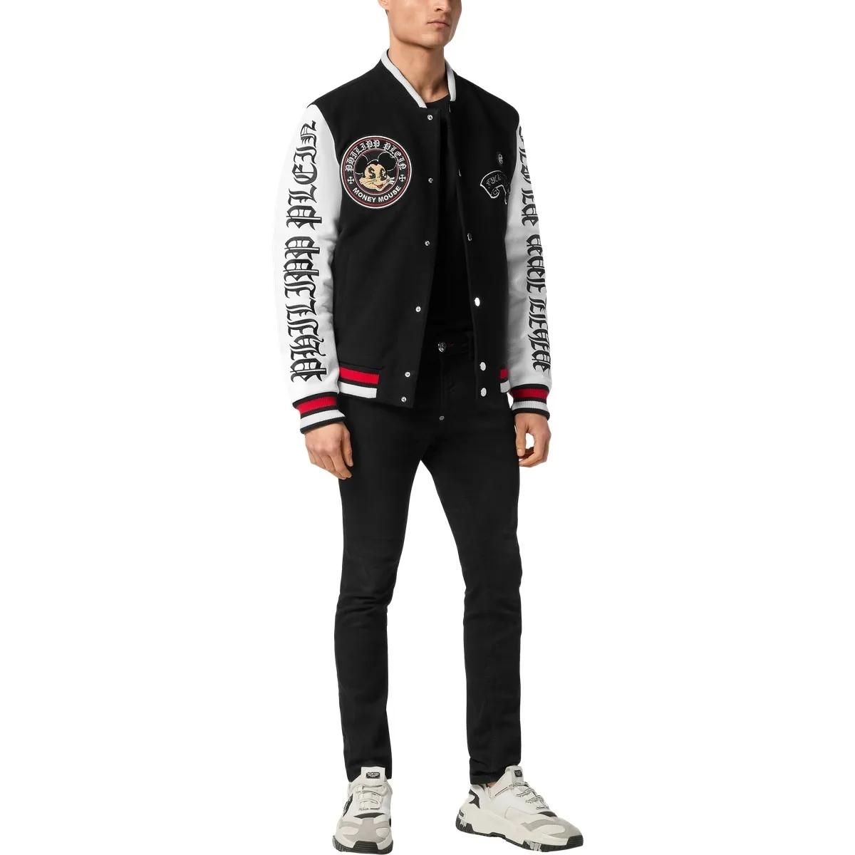 Philipp Plein - Bomberjacke - Größe 4XL - schwarz