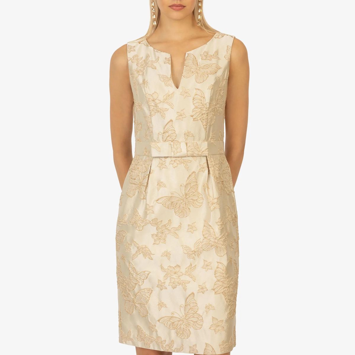 Kraimod - Cocktailkleid - Größe 38 DAMEN - goldfarben