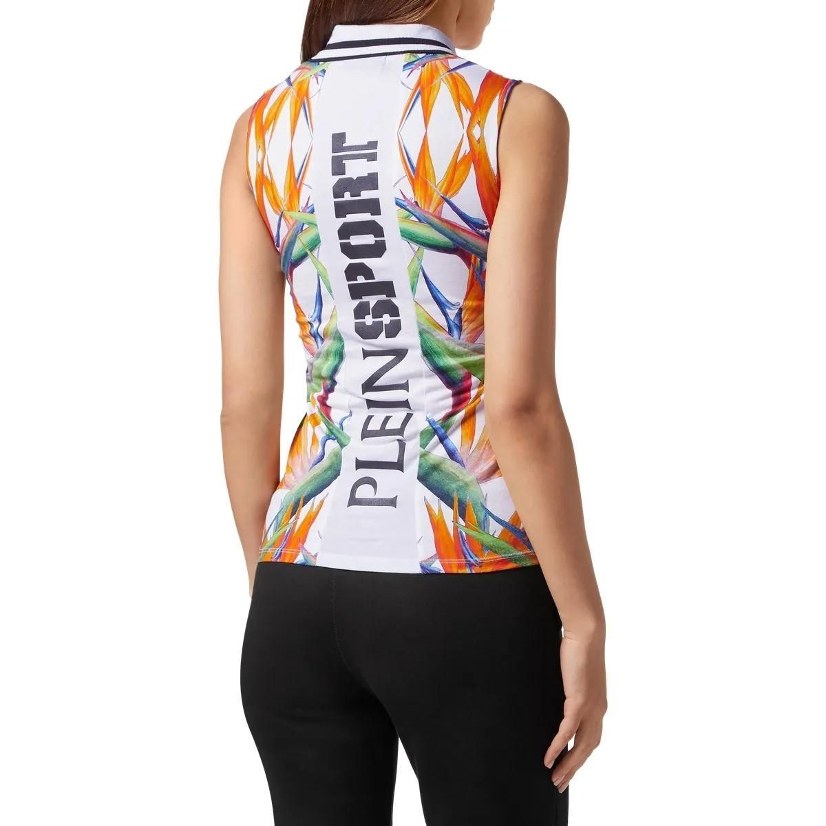 Plein Sport - Poloshirt - Größe L - weiß