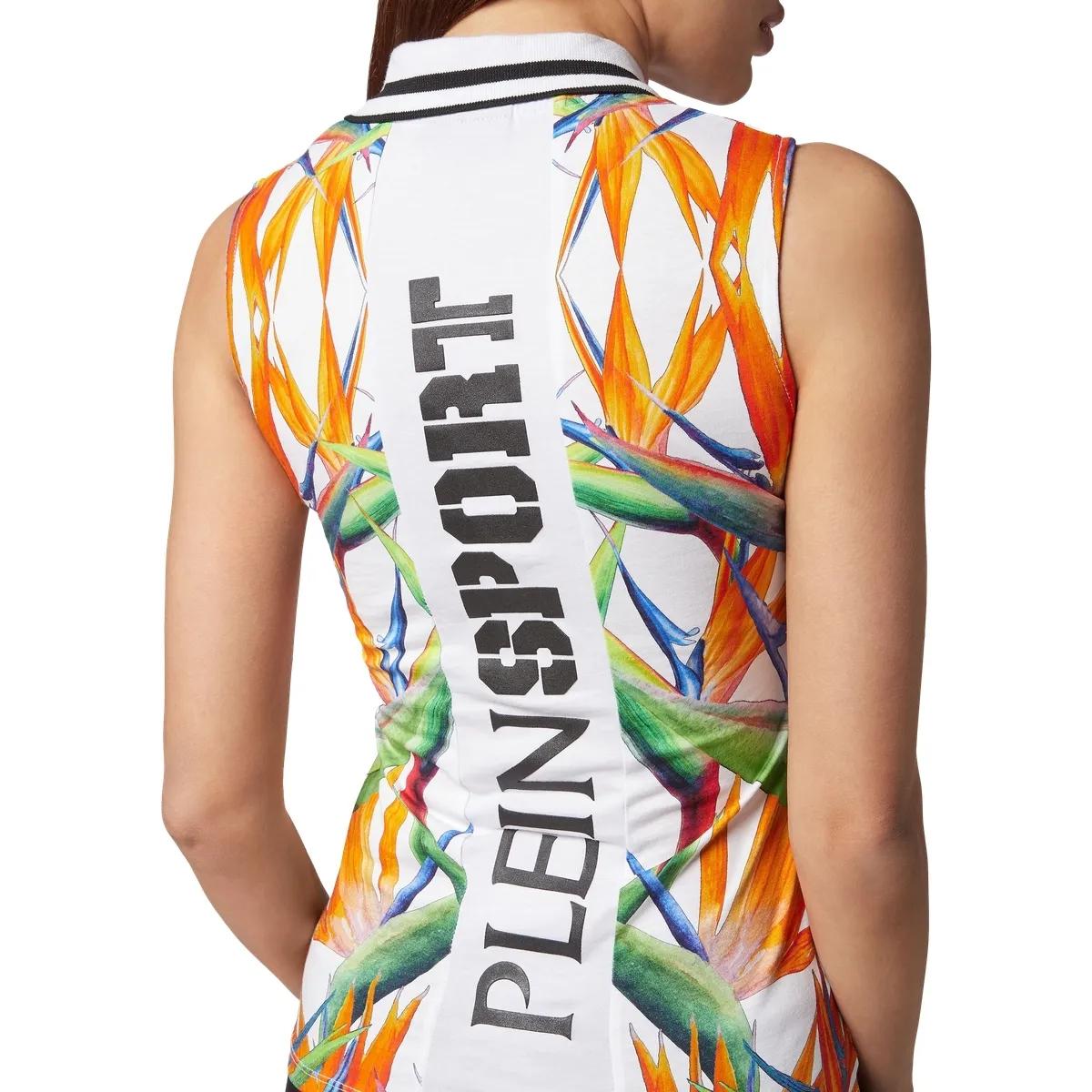 Plein Sport - Poloshirt - Größe L - weiß