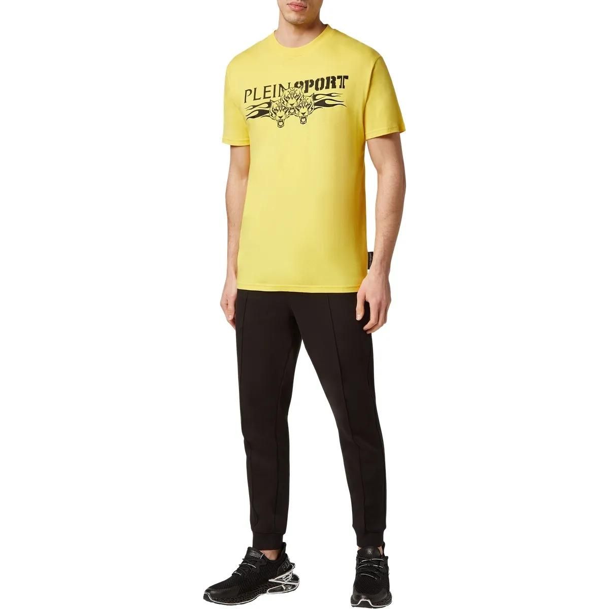 Plein Sport - T-Shirt Tiger - Größe 3XL - gelb