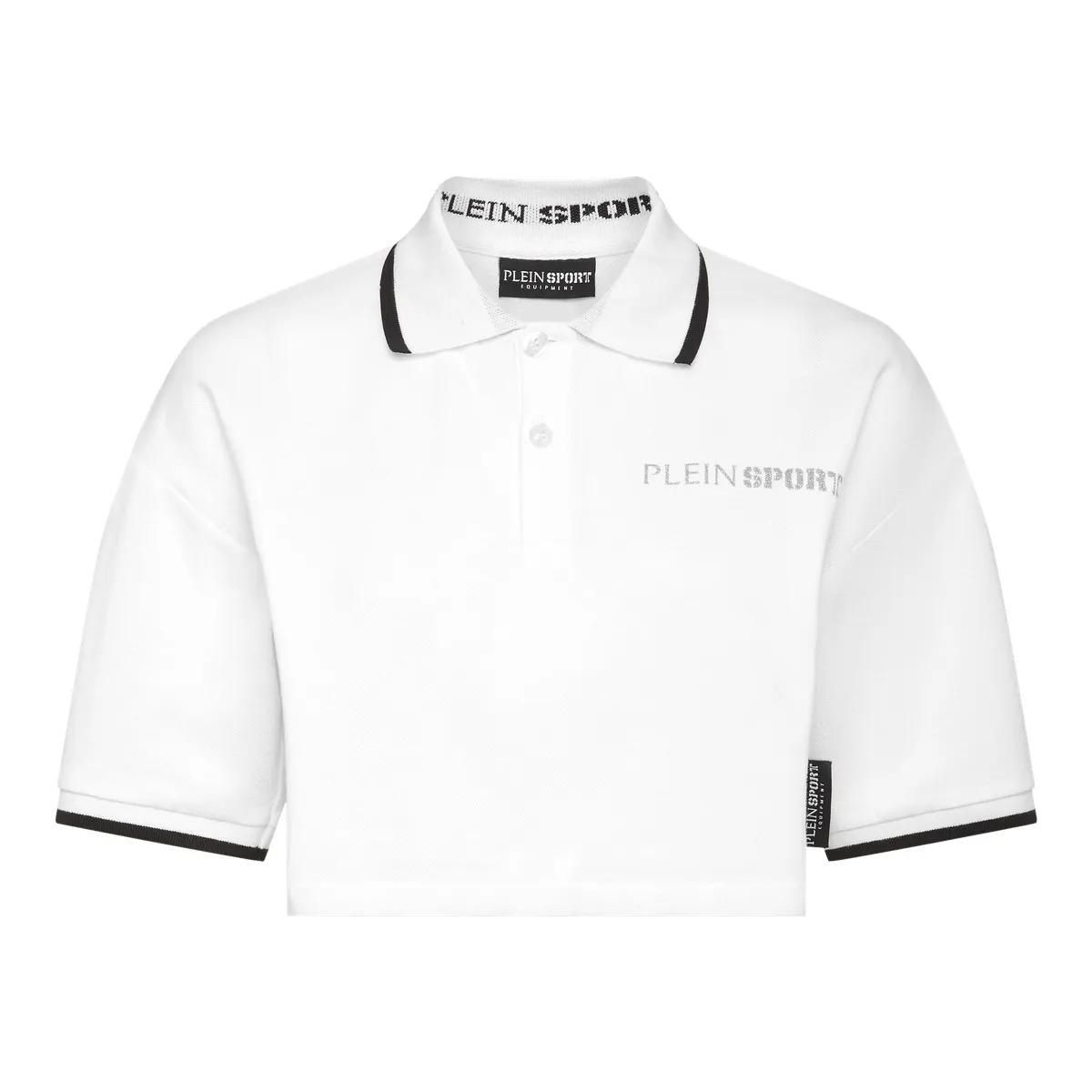 Plein Sport - Poloshirt - Größe M - weiß