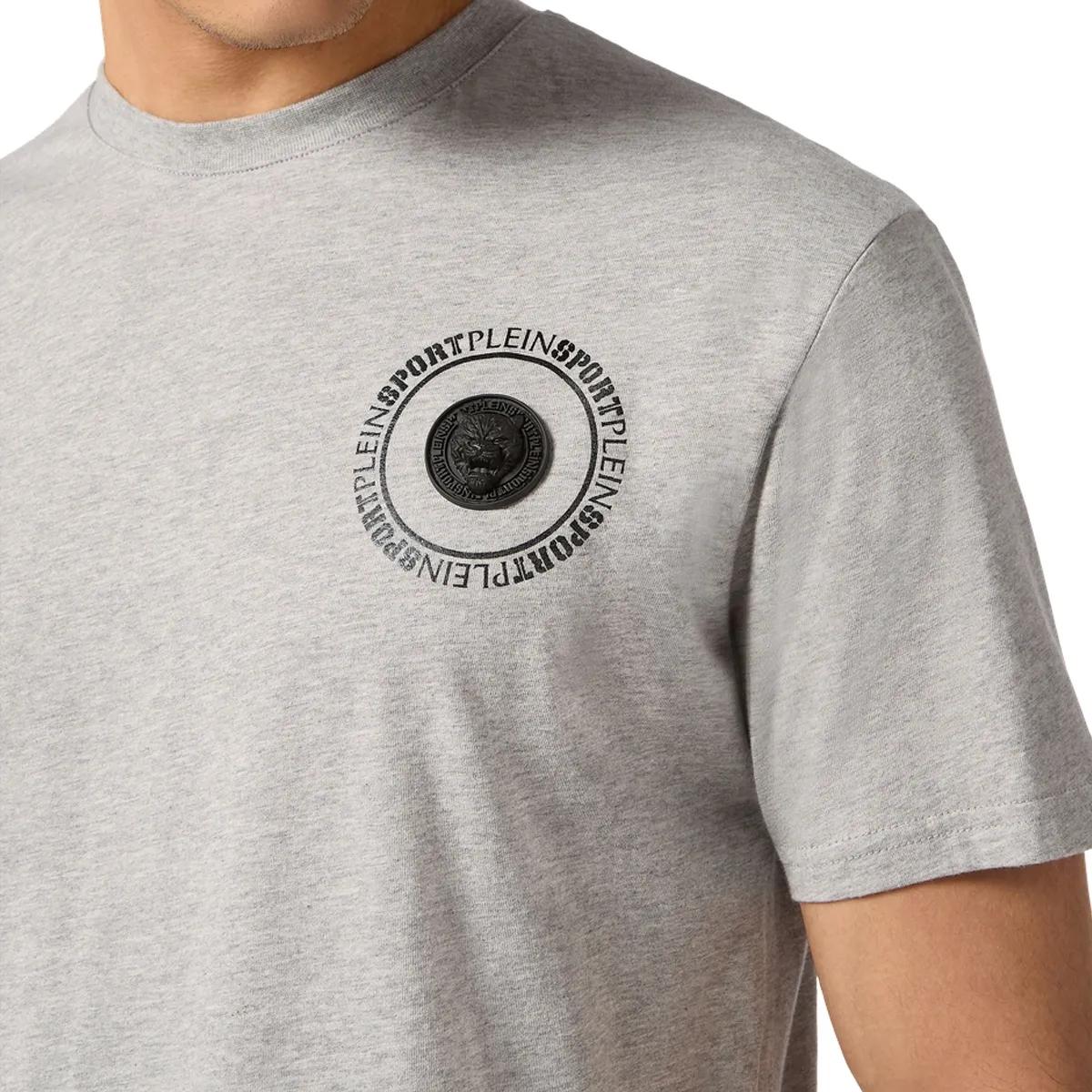Plein Sport - T-Shirt Carbon Tiger - Größe 3XL - grau