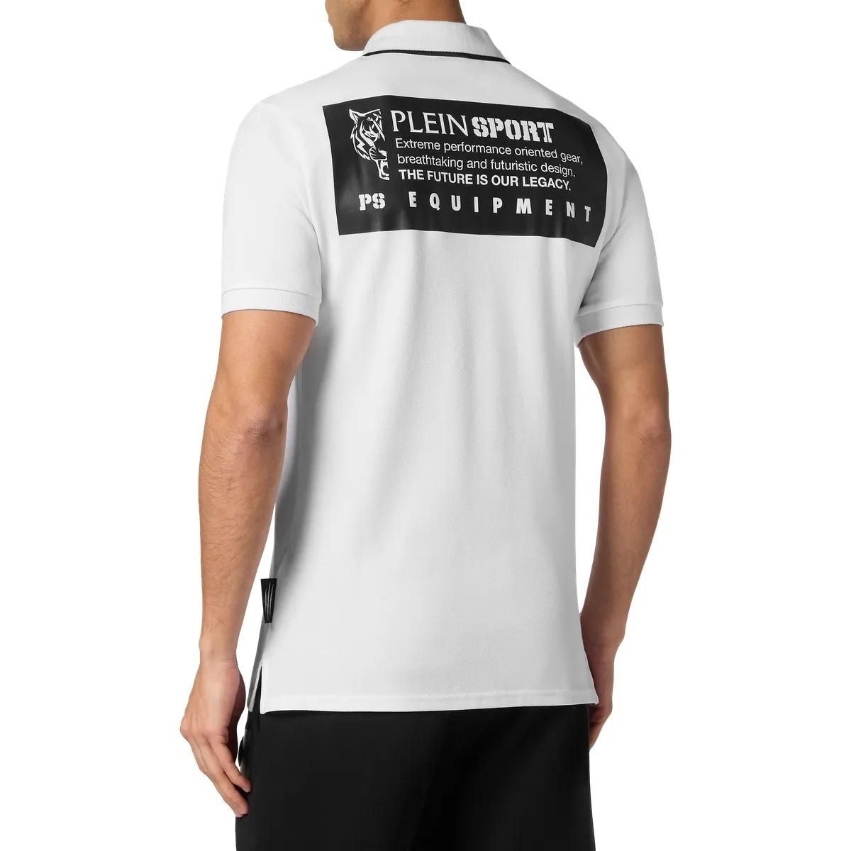 Plein Sport - Poloshirt - Größe 3XL - weiß