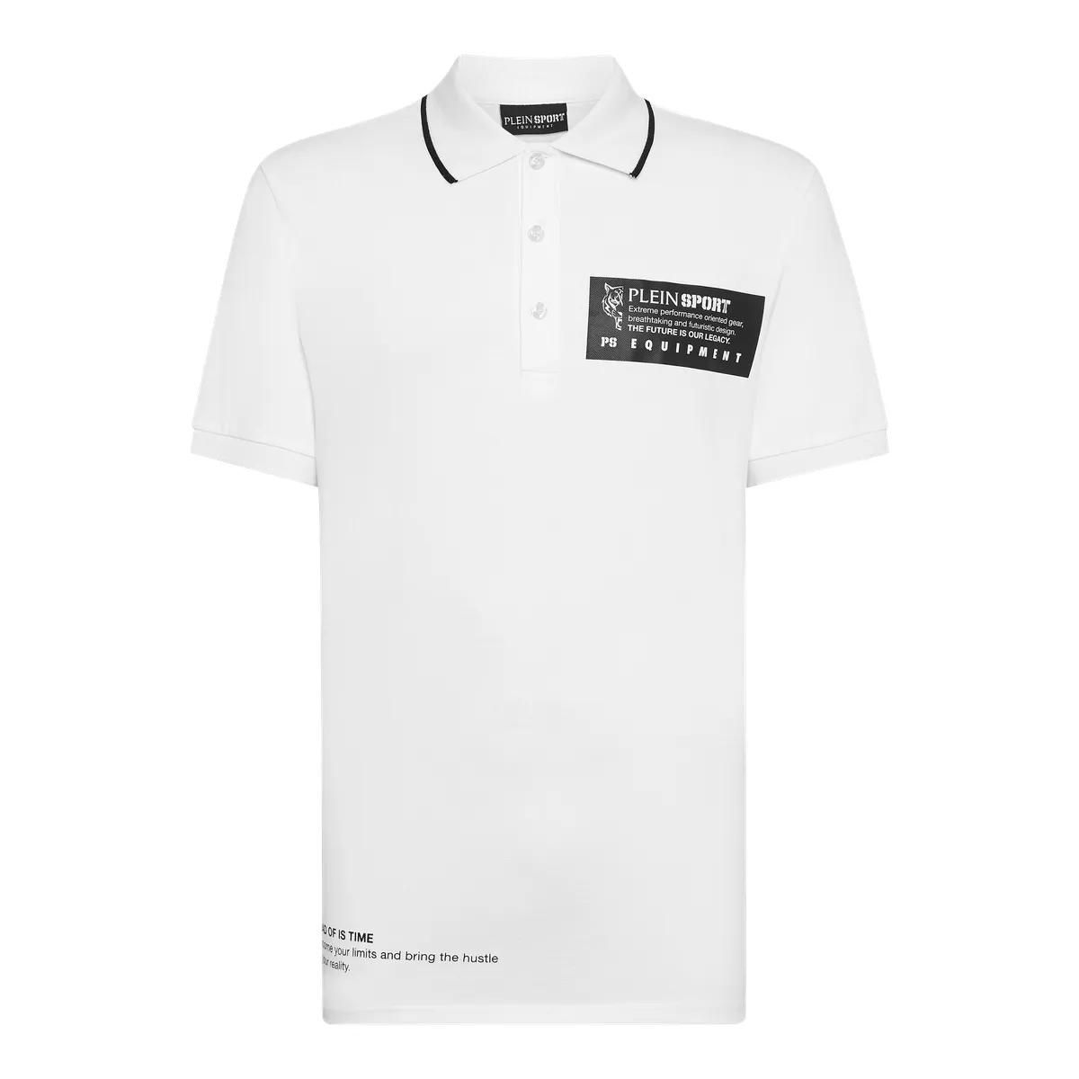 Plein Sport - Poloshirt - Größe 3XL - weiß
