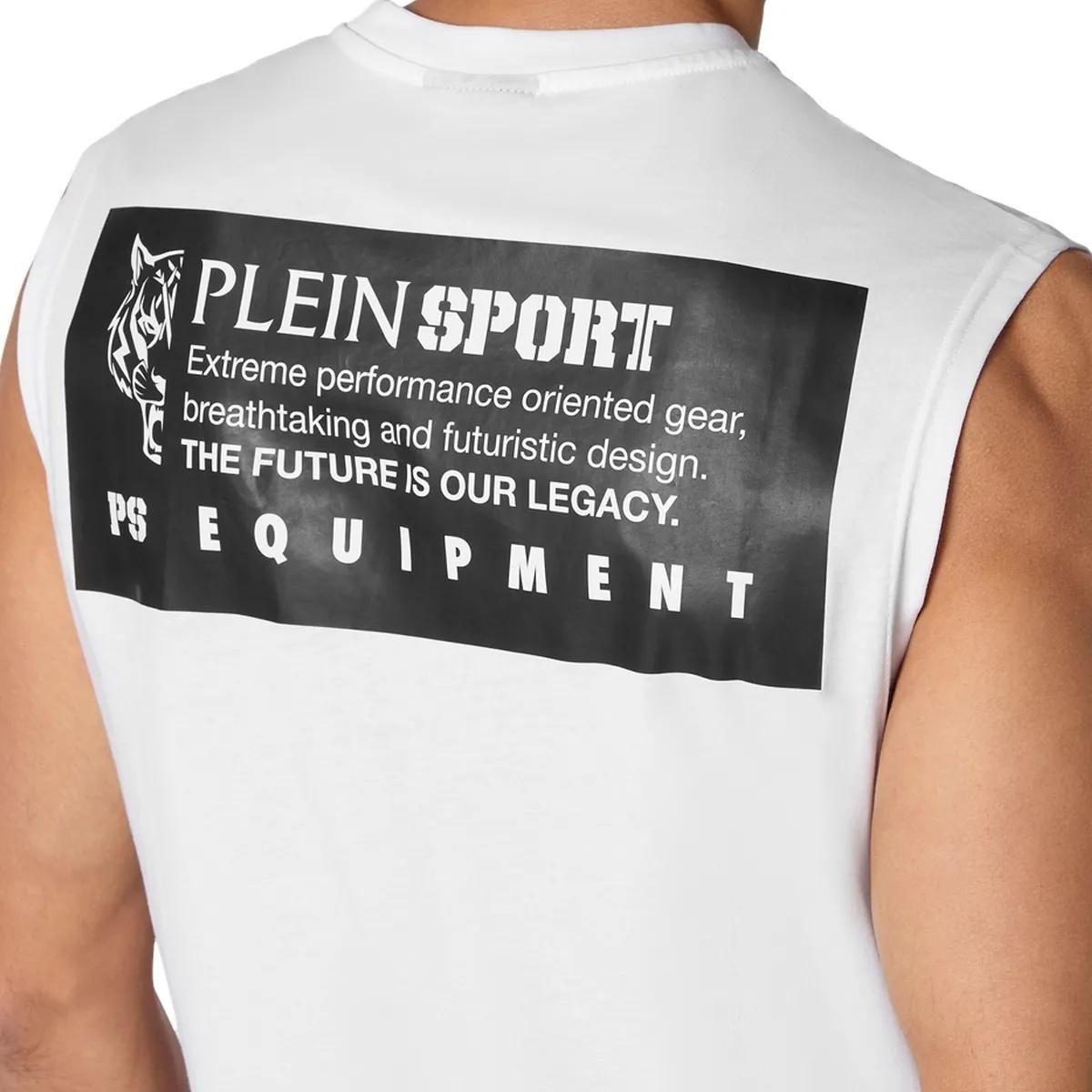 Plein Sport - Tanktop - Größe 3XL - weiß