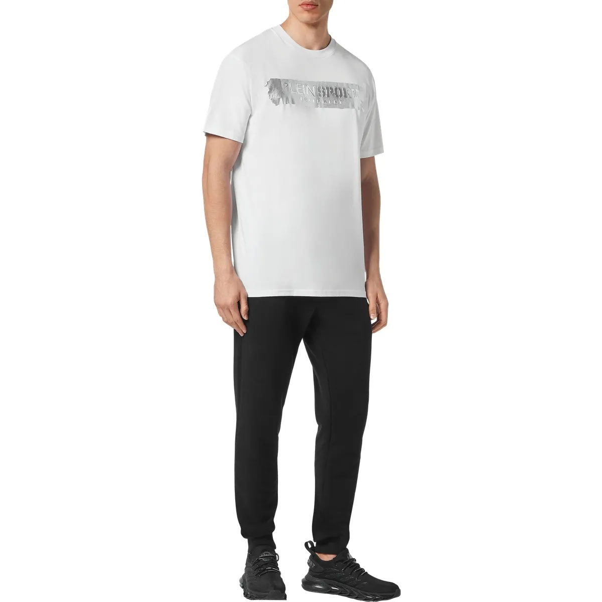 Plein Sport - T-Shirt - Größe 3XL - weiß