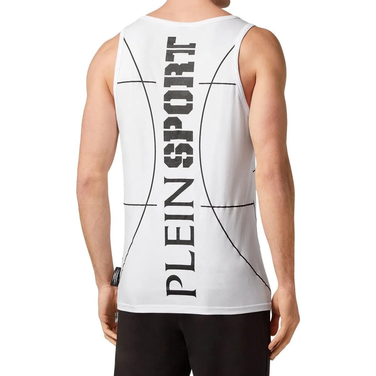 Plein Sport - Tanktop Tiger - Größe 3XL - weiß