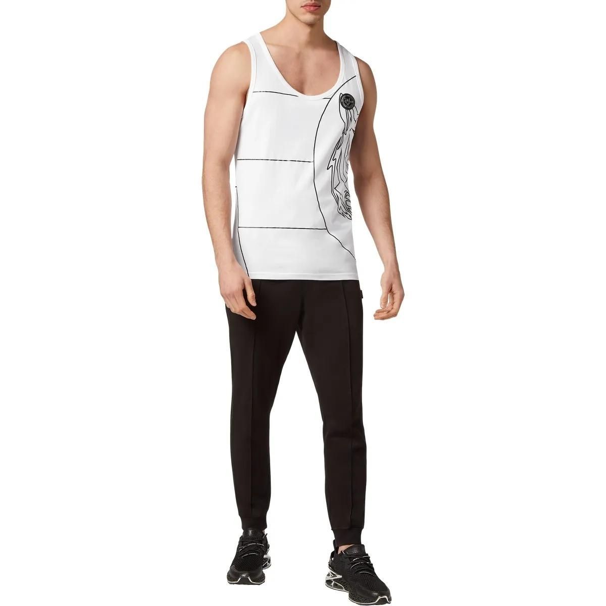 Plein Sport - Tanktop Tiger - Größe 3XL - weiß