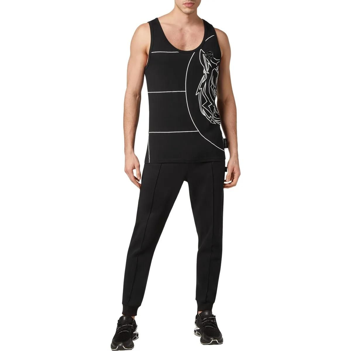 Plein Sport - Tanktop Tiger - Größe 3XL - schwarz