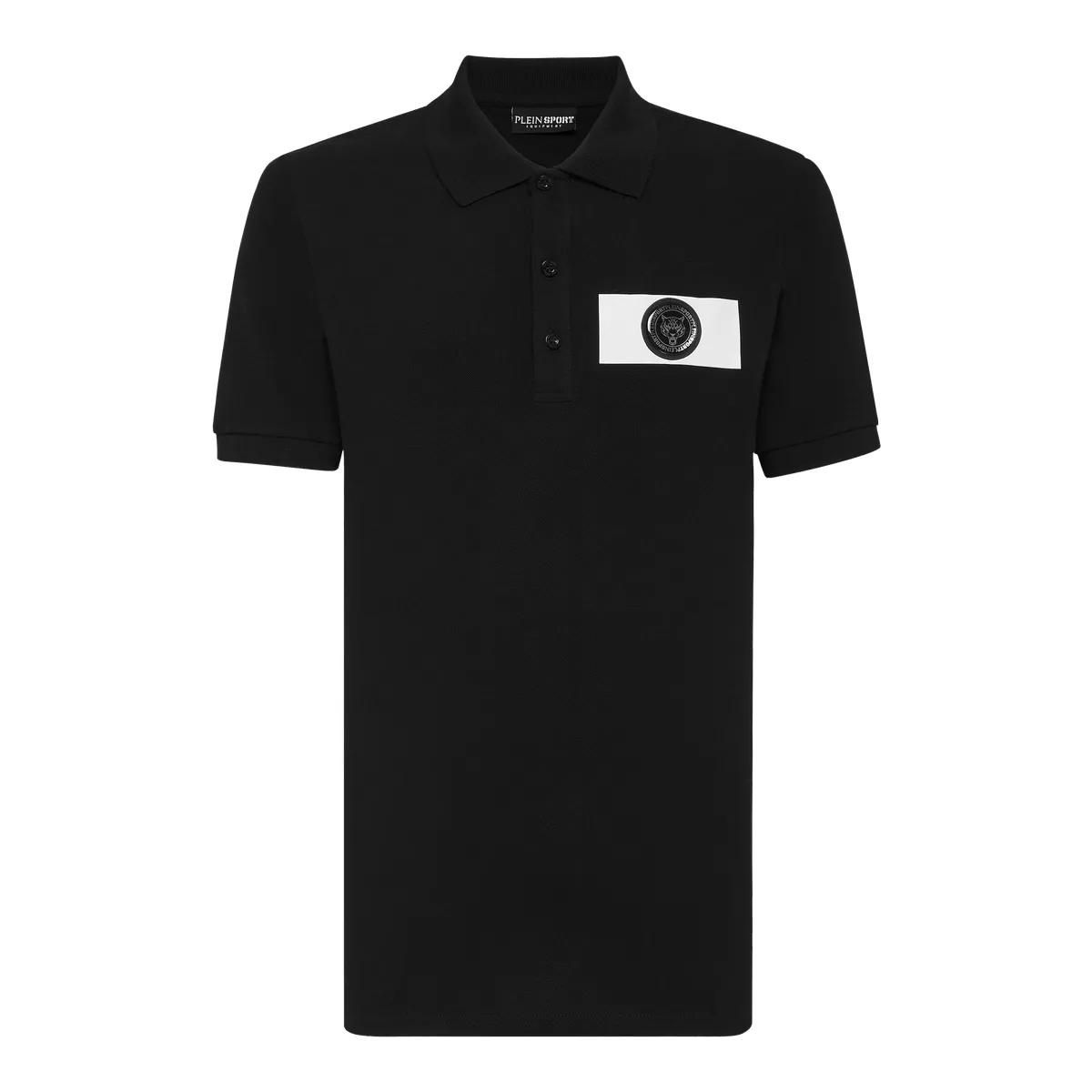 Plein Sport - Poloshirt Scratch - Größe 3XL - schwarz