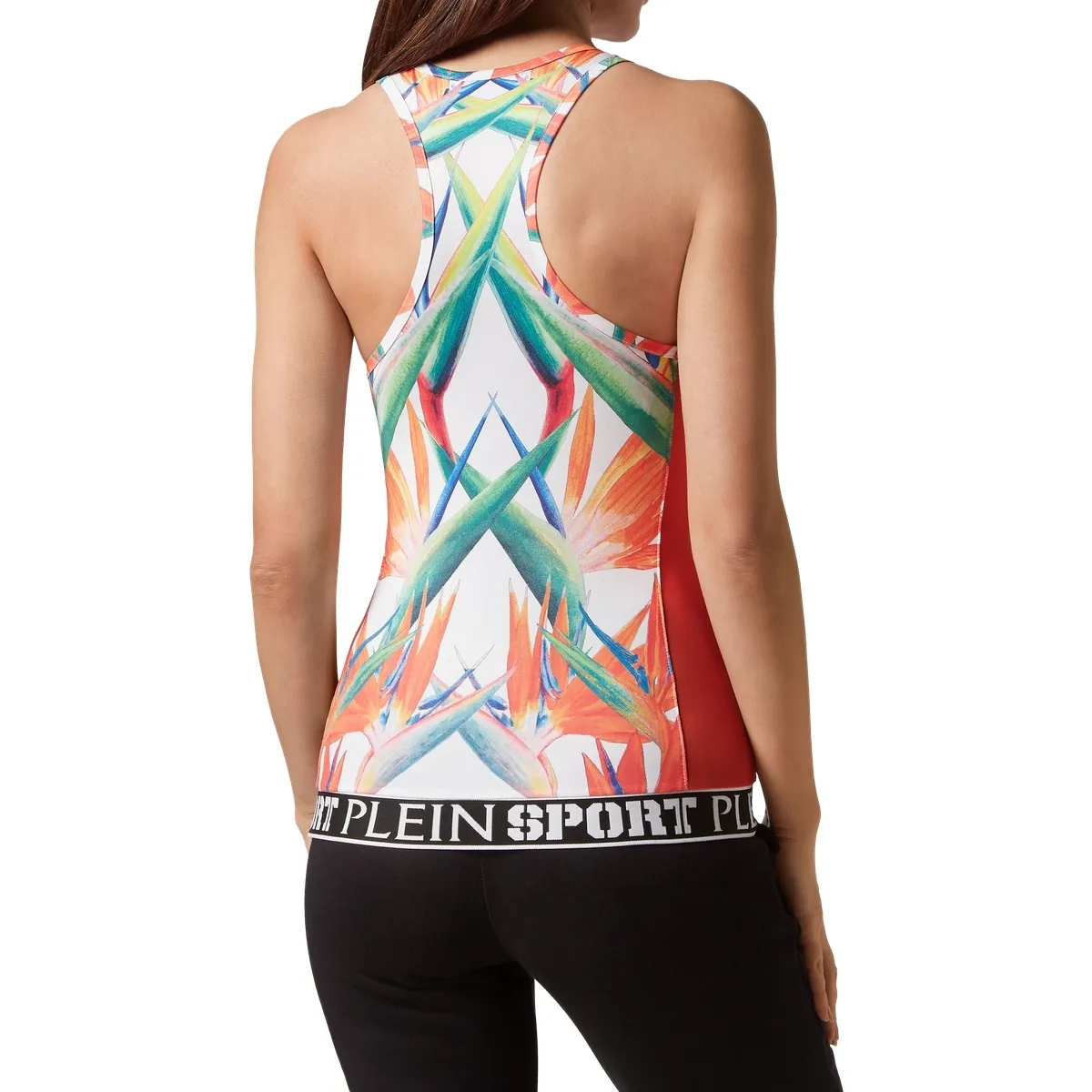 Plein Sport - Tanktop - Größe M - weiß