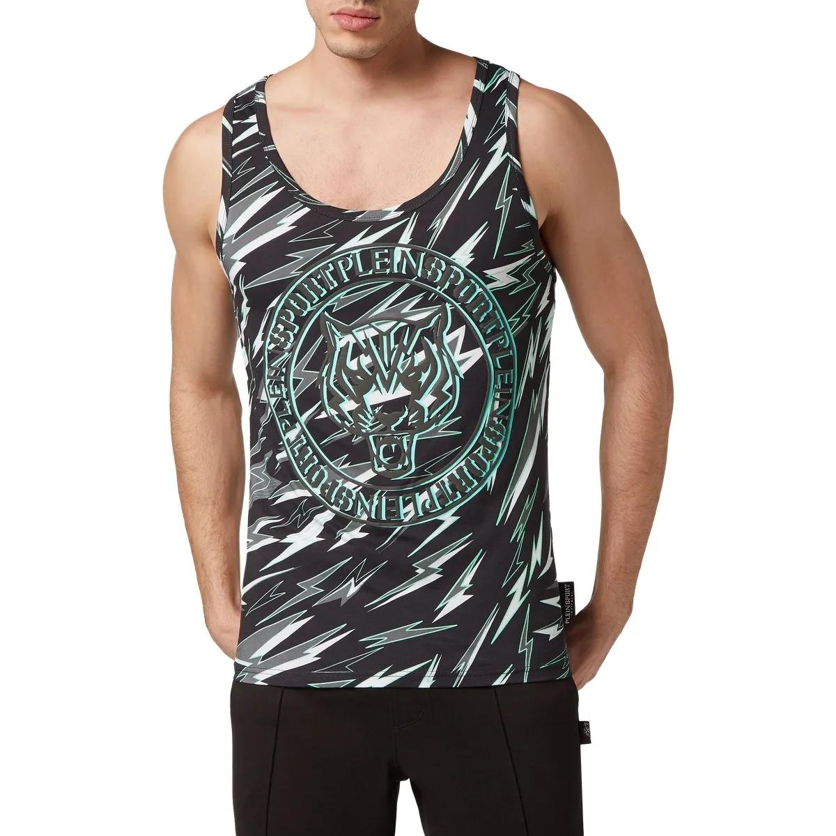 Plein Sport - Tanktop - Größe L - schwarz