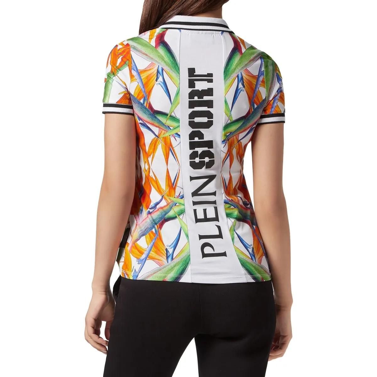 Plein Sport - Poloshirt - Größe M - weiß