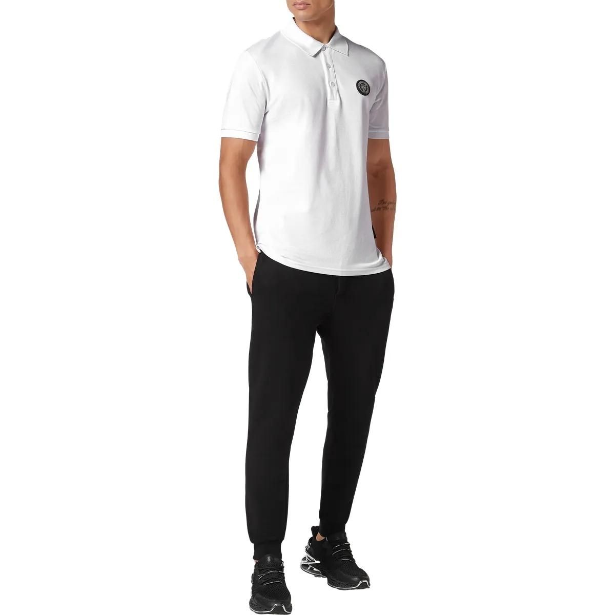 Plein Sport - Poloshirt Thunder Tiger - Größe XXL - weiß