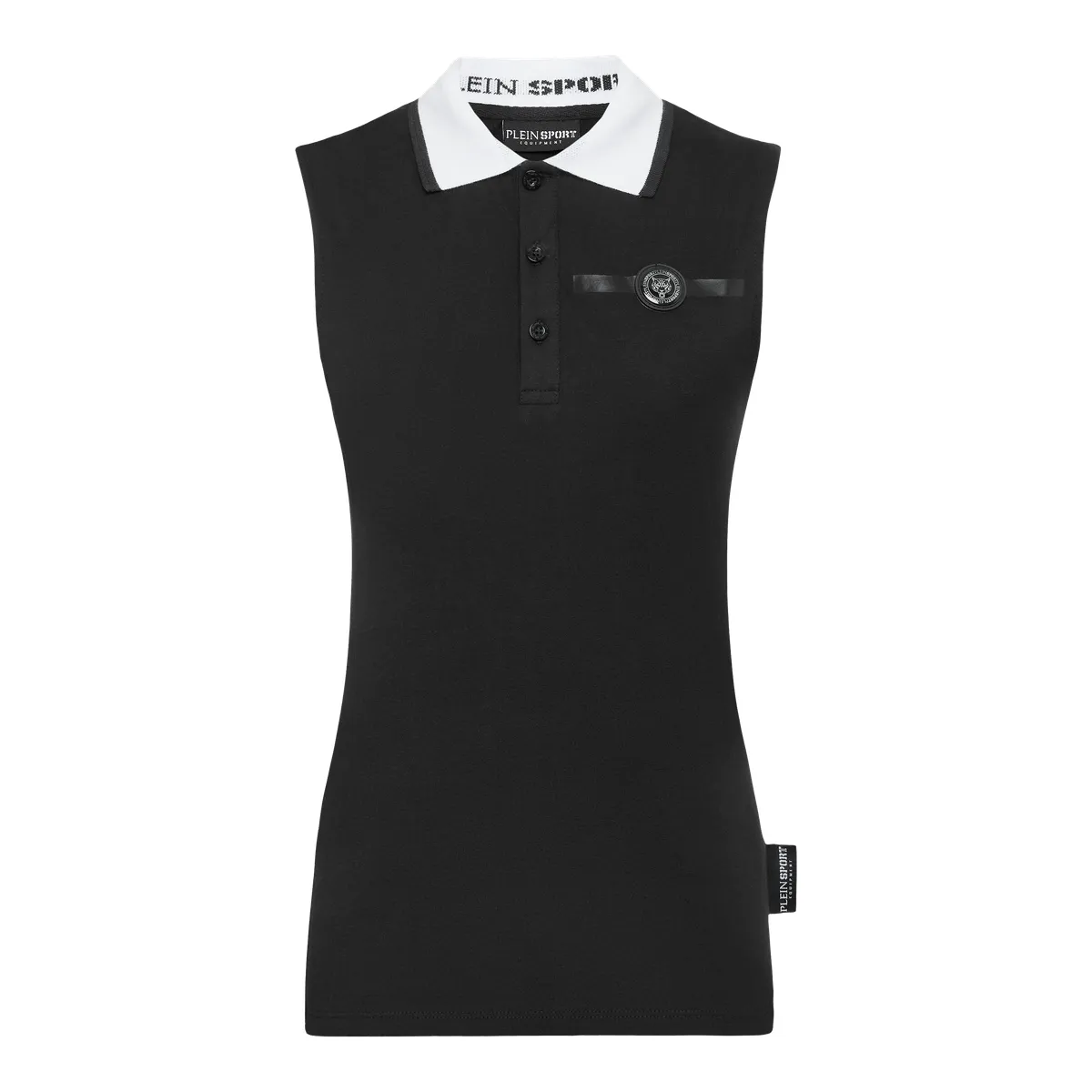 Plein Sport - Poloshirt Ss Basic - Größe M - schwarz