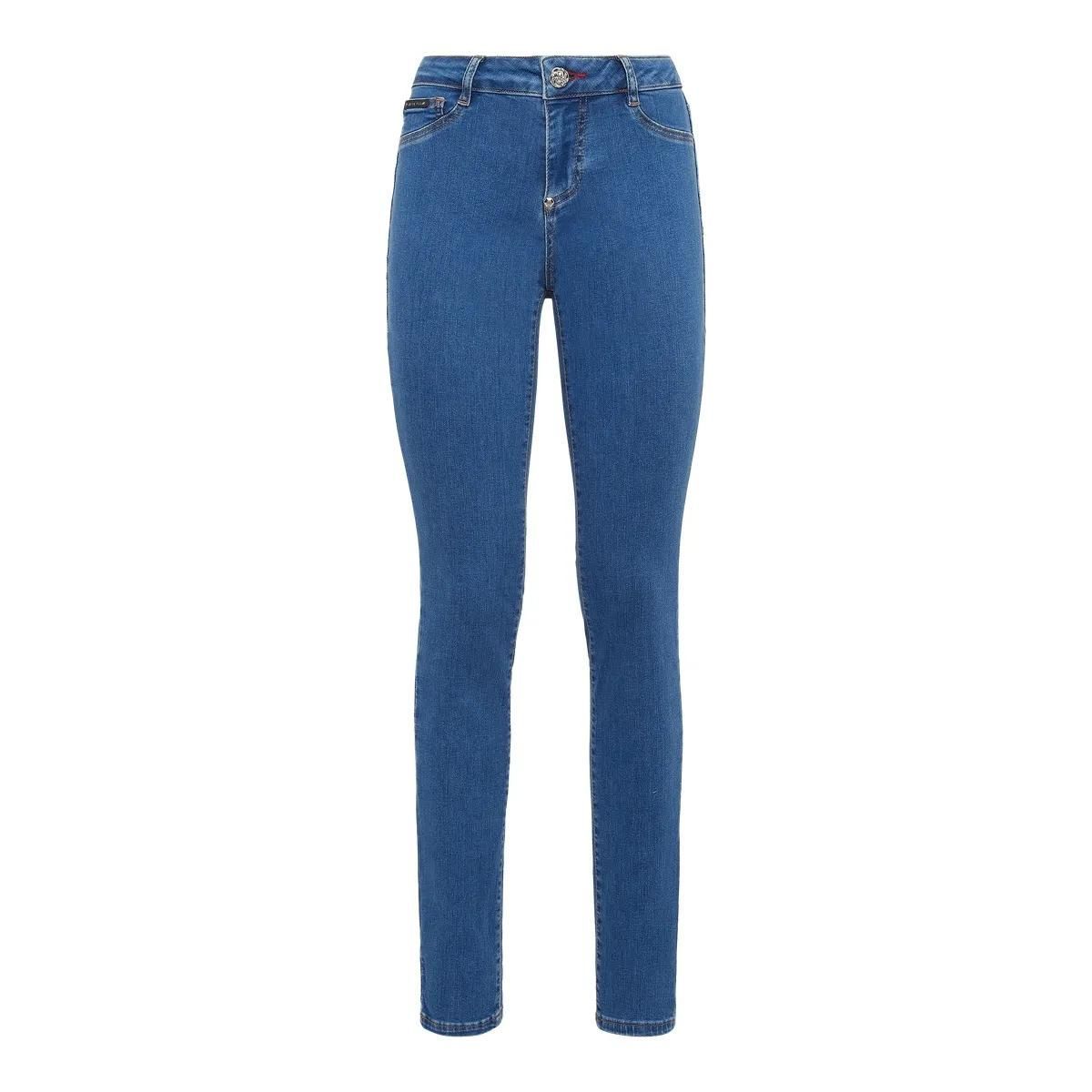 Philipp Plein - Jeggings - Größe 25 - blau