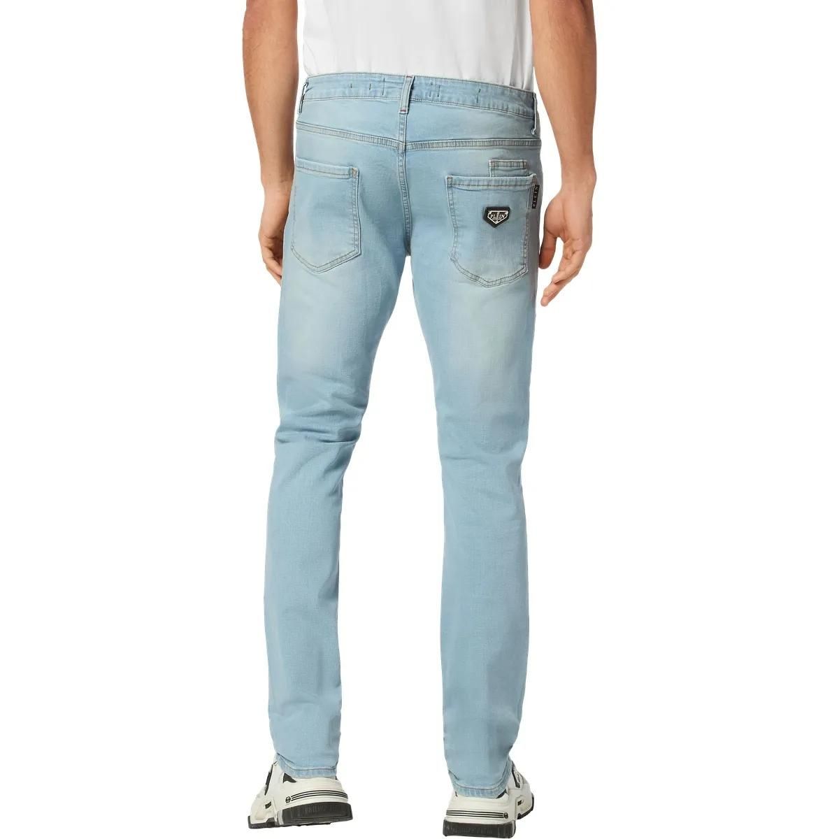 Philipp Plein - Jeans Regular Fit - Größe 32 - blau