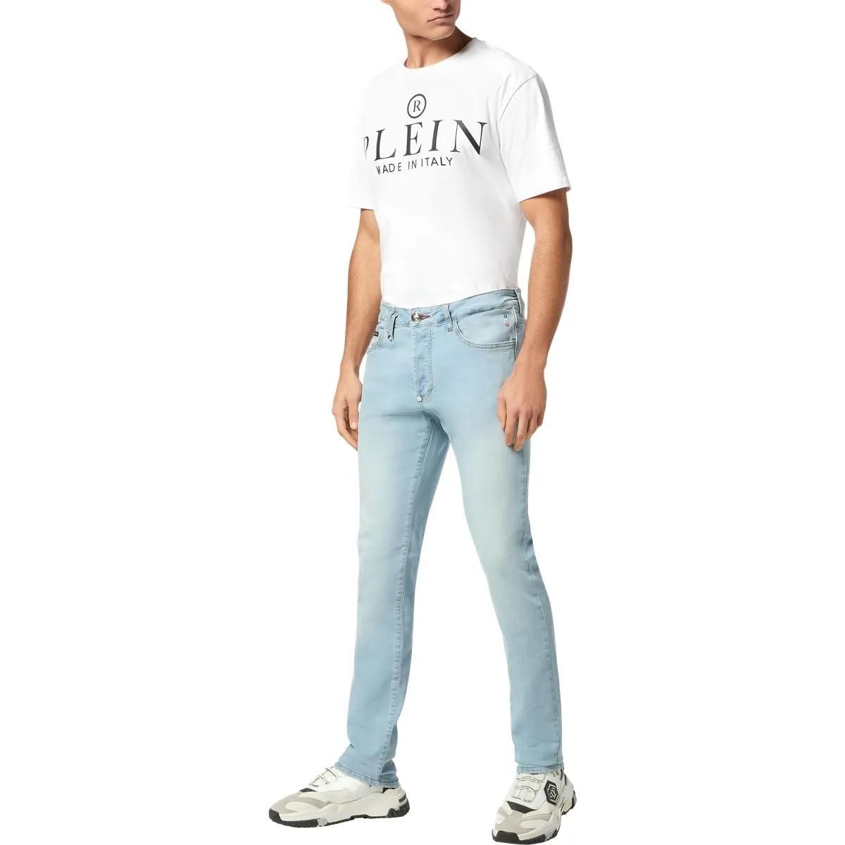 Philipp Plein - Jeans Regular Fit - Größe 32 - blau