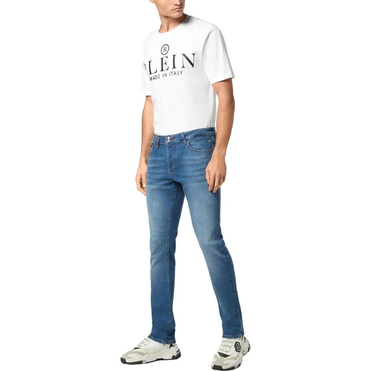 Philipp Plein - Jeans Regular Fit - Größe 28 - blau
