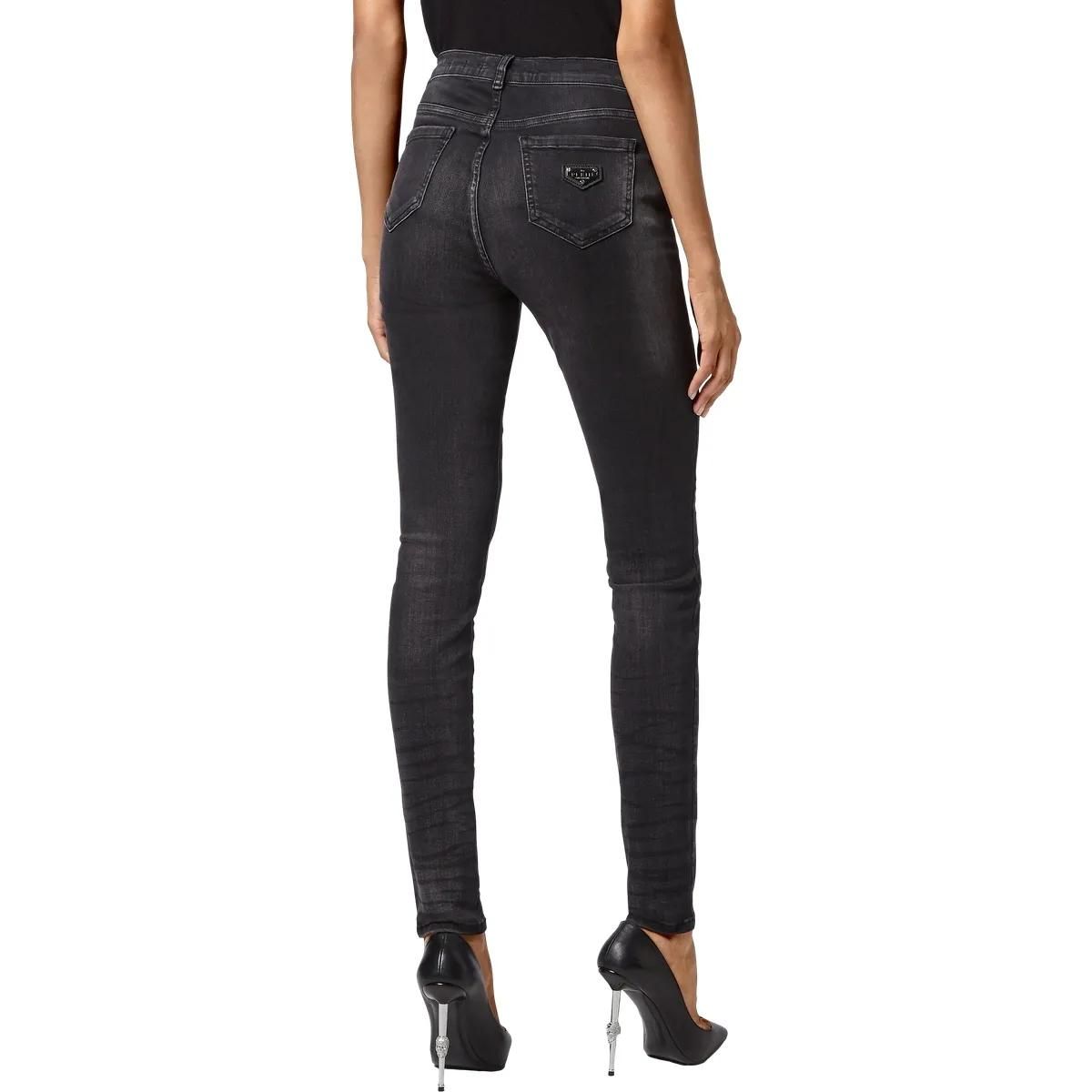 Philipp Plein - Jeggings - Größe 25 - grau