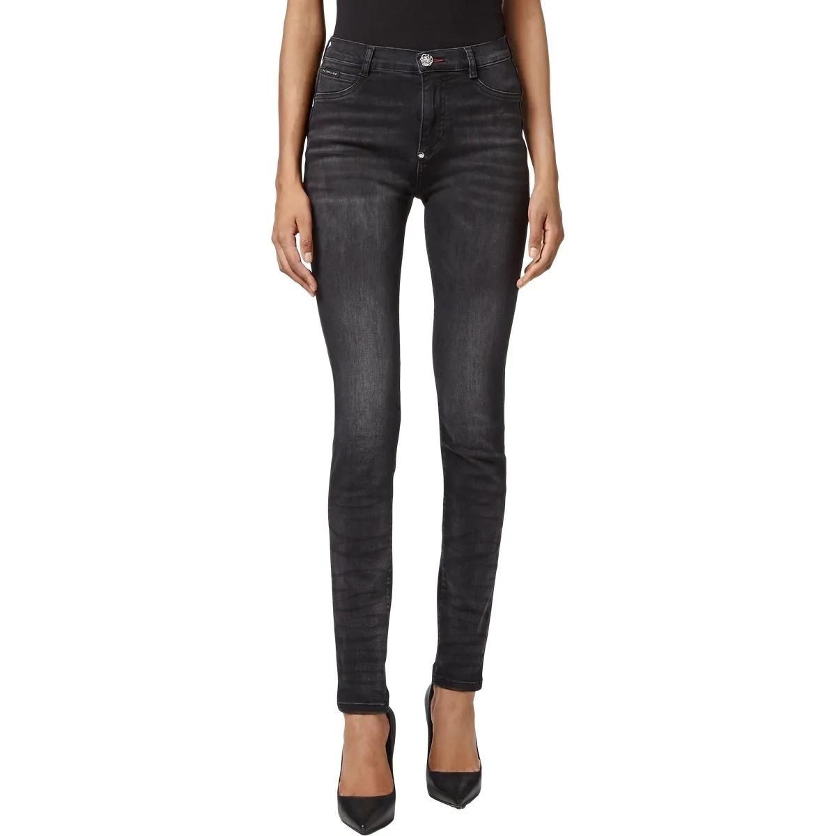 Philipp Plein - Jeggings - Größe 25 - grau