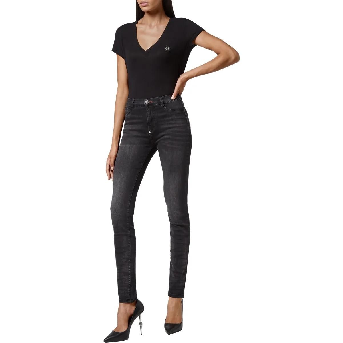 Philipp Plein - Jeggings - Größe 25 - grau