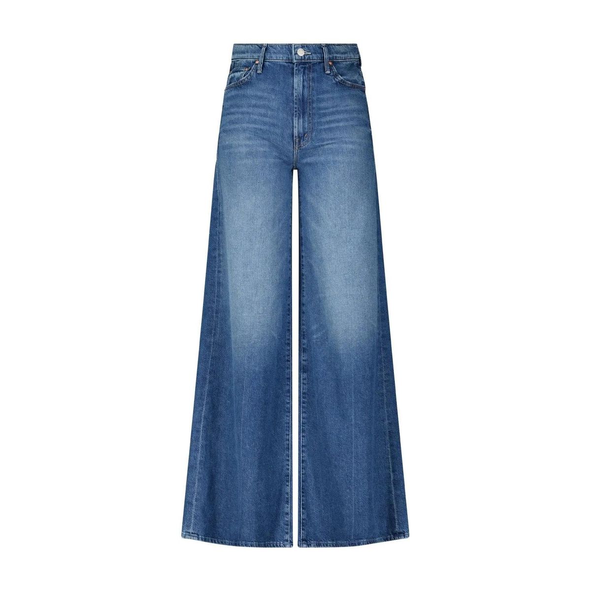 Mother - Wide-Leg Jeans aus Baumwolle - Größe 25 - blau