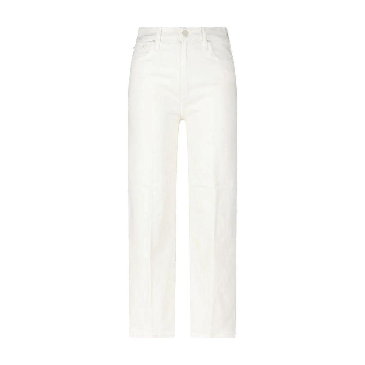 Mother - Cropped Straight-Leg Jeans - Größe 30 - creme