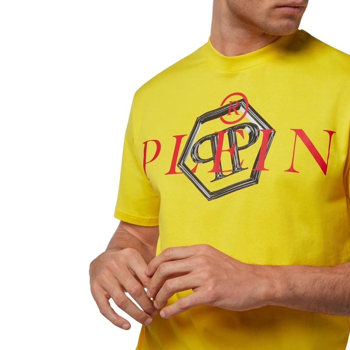 Philipp Plein - T-Shirt - Größe 3XL - gelb