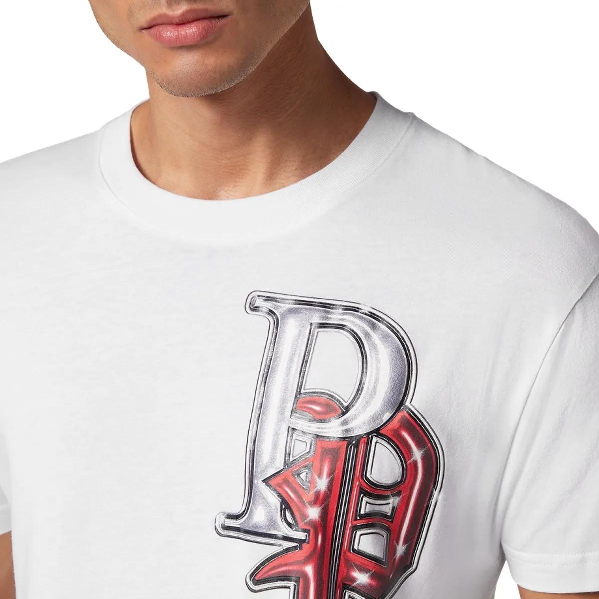 Philipp Plein - T-Shirt Skull - Größe 3XL - weiß