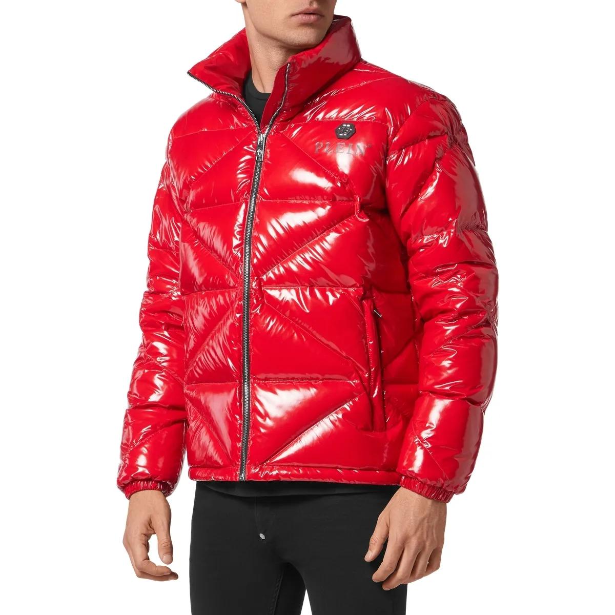 Philipp Plein - Jacke Hexagon - Größe 4XL - rot