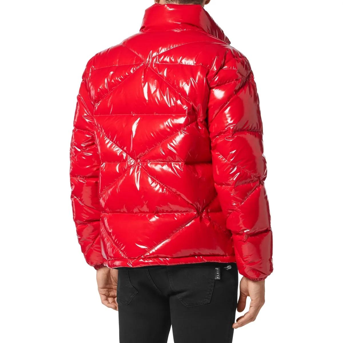 Philipp Plein - Jacke Hexagon - Größe 4XL - rot