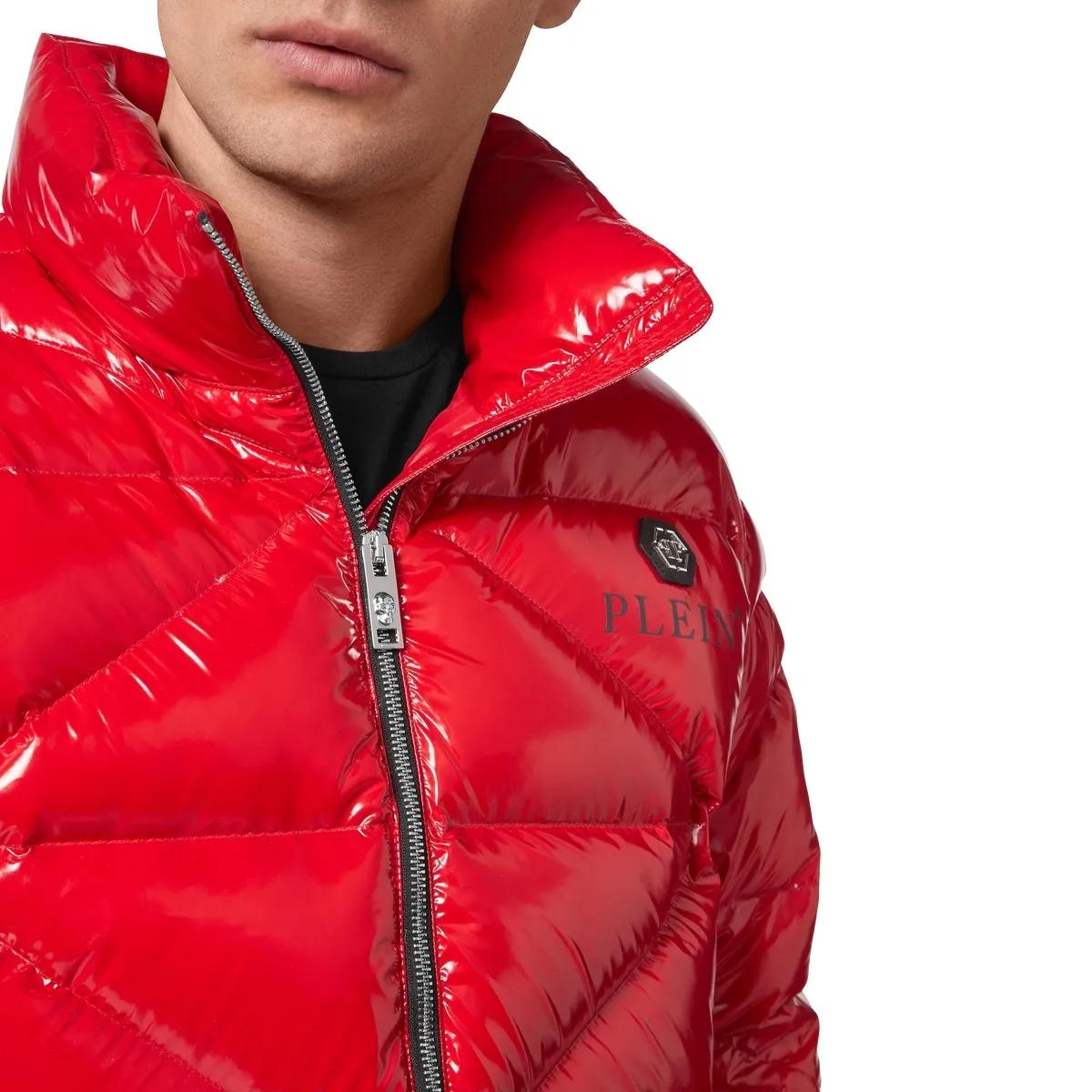 Philipp Plein - Jacke Hexagon - Größe 4XL - rot