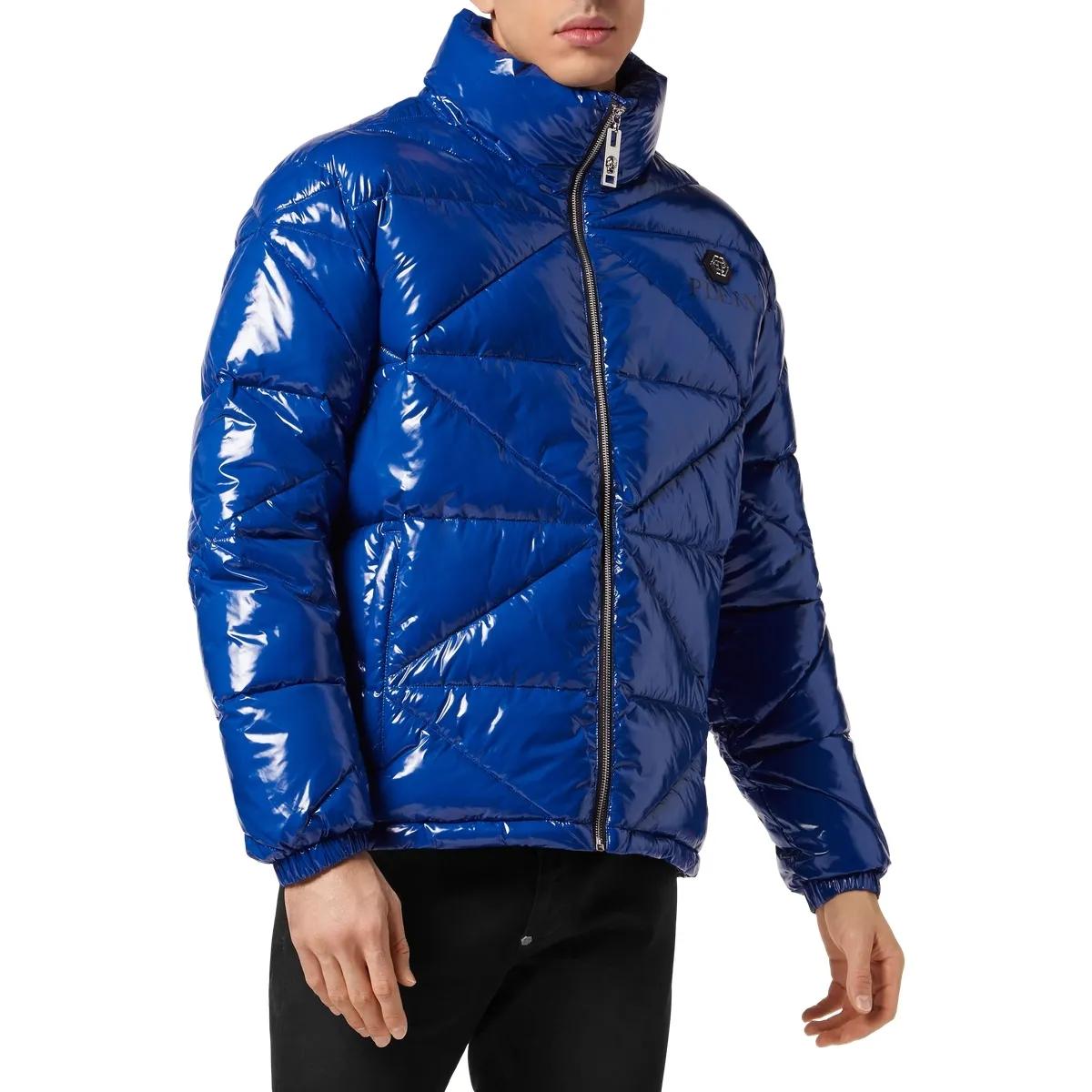 Philipp Plein - Jacke Hexagon - Größe 3XL - blau