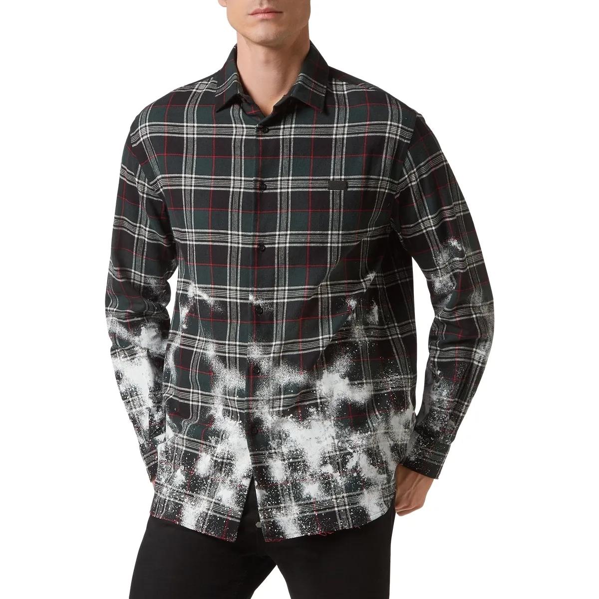 Philipp Plein - Hemd - Größe 3XL - grün