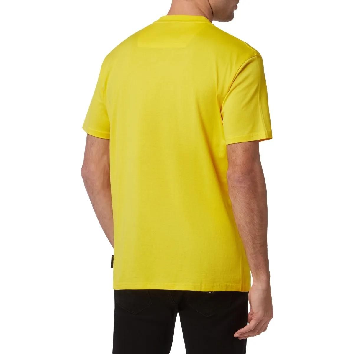 Philipp Plein - T-Shirt Skull - Größe 3XL - gelb